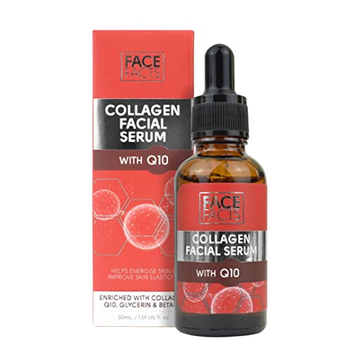Collagen & Q10 Facial Serum | Ubiquinone (Q10) + Collagen + Betaine | Softens & Smoothens