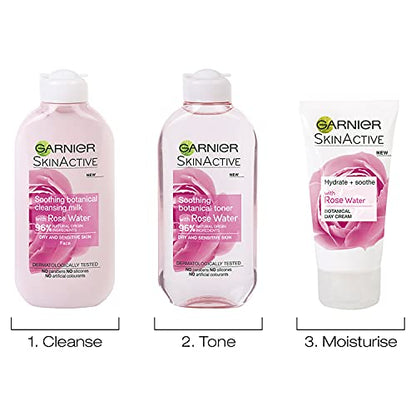 Garnier Natural Rose Water Cleansing Milk