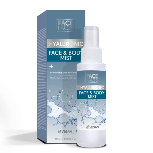 Face Facts Hyaluronic Face & Body Mist | Hydrating & Vegan