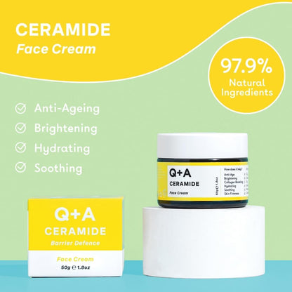 Q+A Ceramide Barrier Defence Face Cream