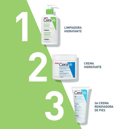 CeraVe Hydrating Cleanser for Normal to Dry Skin with Hyaluronic Acid and 3 Essential Ceramides