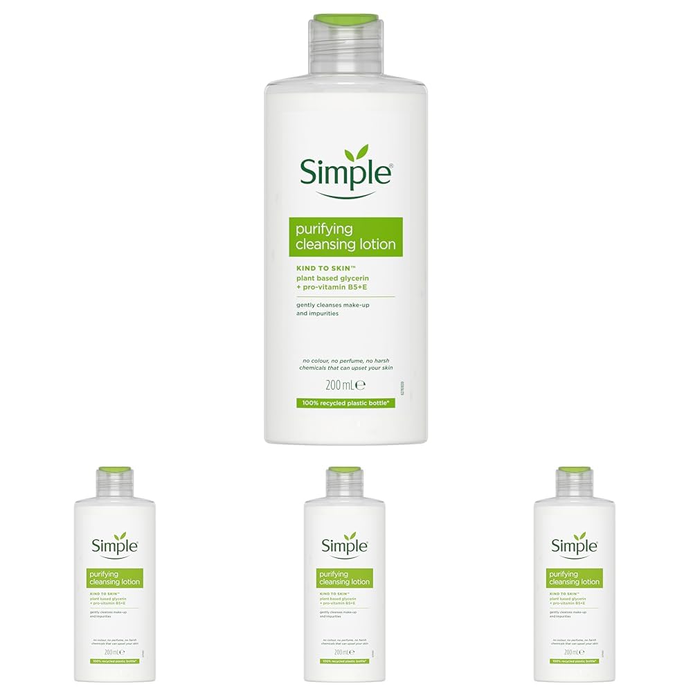 Simple Kind to Skin Purifying Cleansing Lotion Cleanser