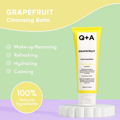 Q+A Niacinamide Gentle Exfoliating Face Cleanser