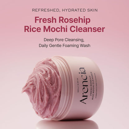 Arencia Korean Rice Mochi Face Cleanser