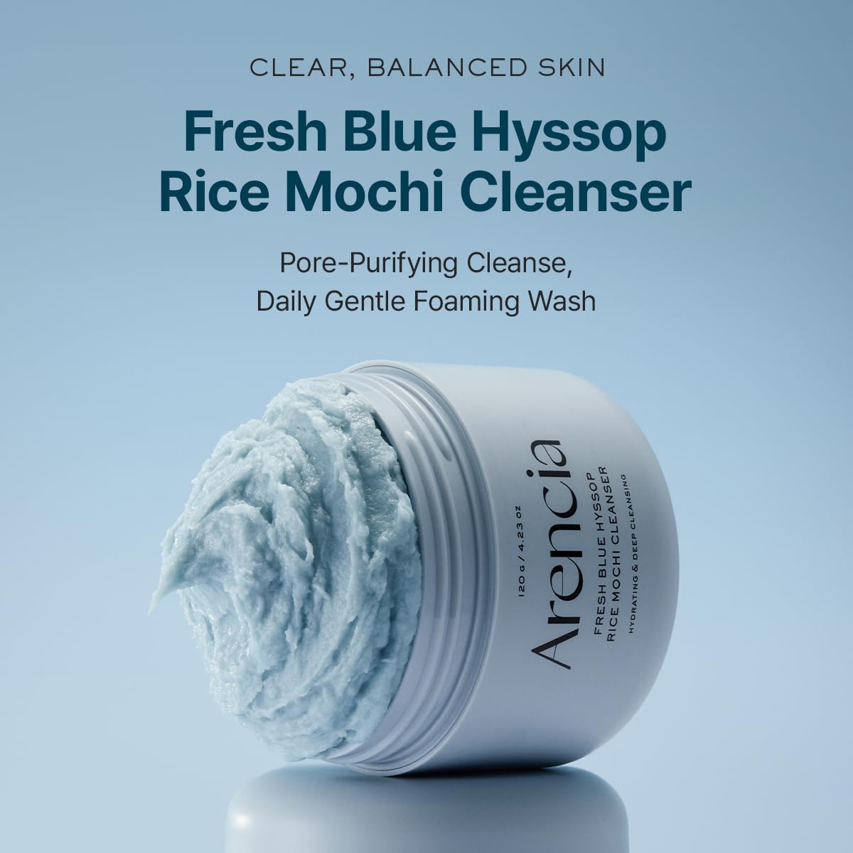 Arencia Korean Rice Mochi Face Cleanser