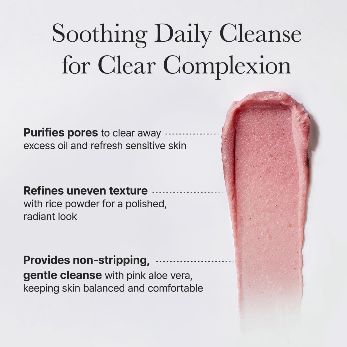 Arencia Korean Rice Mochi Face Cleanser