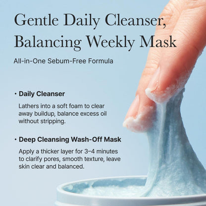 Arencia Korean Rice Mochi Face Cleanser