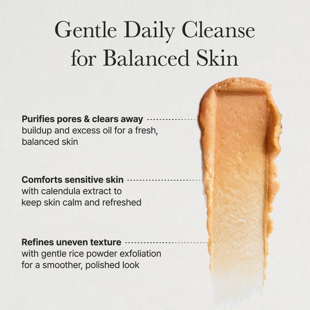 Arencia Korean Rice Mochi Face Cleanser