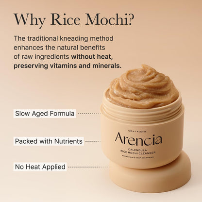 Arencia Korean Rice Mochi Face Cleanser