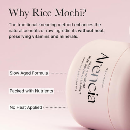 Arencia Korean Rice Mochi Face Cleanser