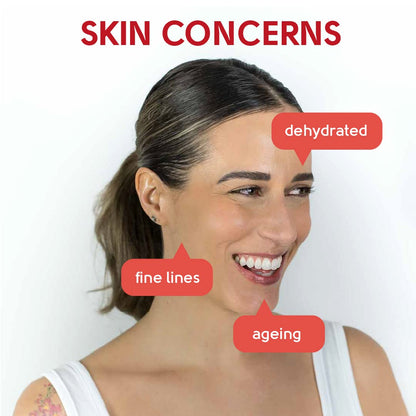 Collagen & Q10 Facial Serum | Ubiquinone (Q10) + Collagen + Betaine | Softens & Smoothens