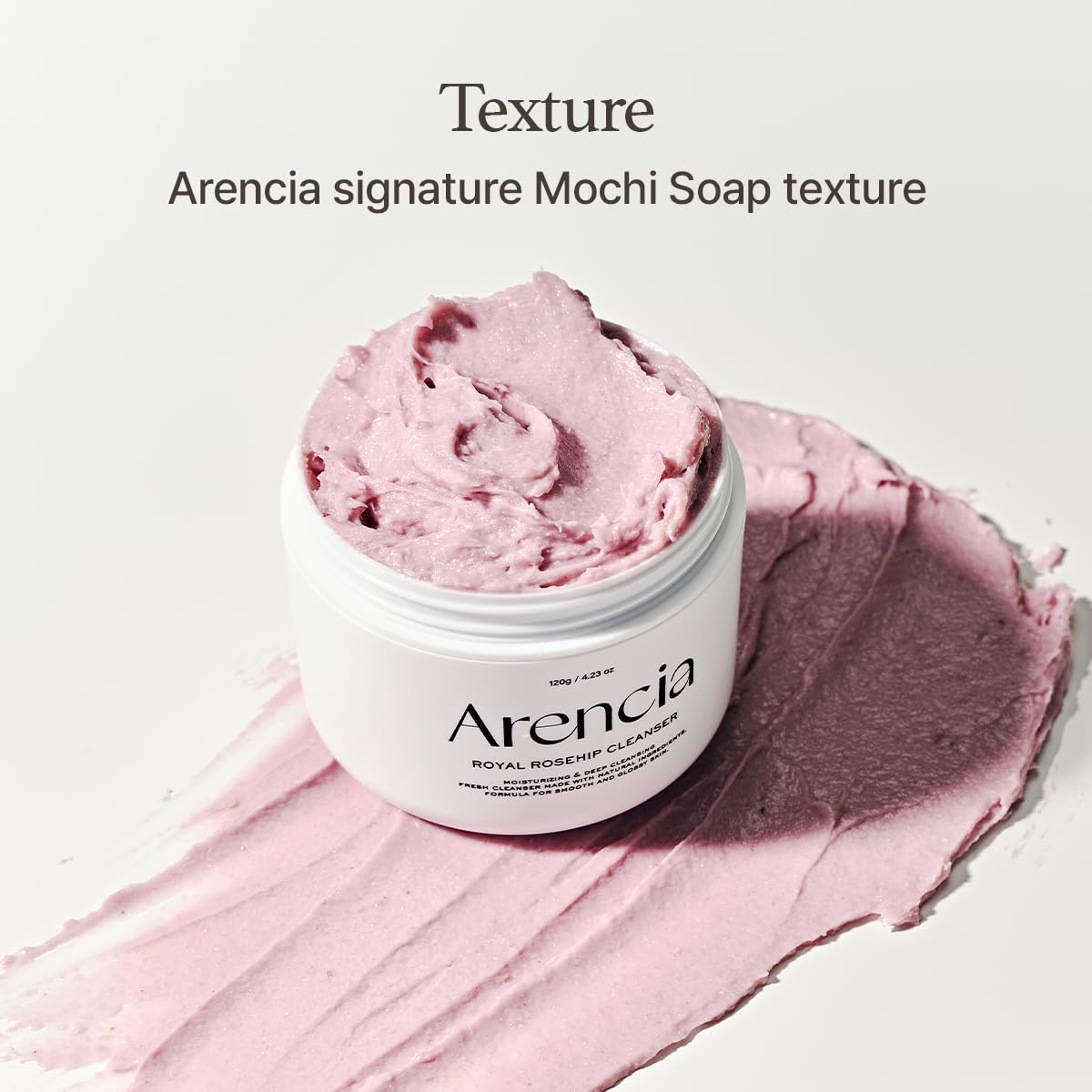 Arencia Korean Rice Mochi Face Cleanser