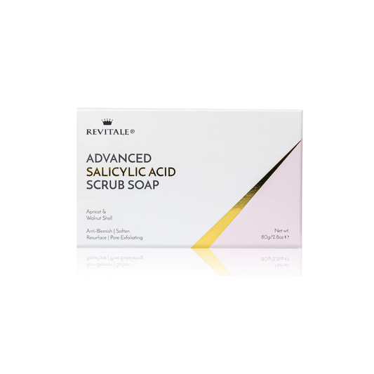 Revitale Salicylic Acid Scrub Soap, Pore Exfoliating, Softening Skin, Anti-Blemish