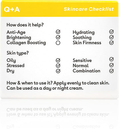 Q+A Ceramide Barrier Defence Face Cream
