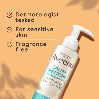 Face Calm+Restore Nourishing Oat Cleanser
