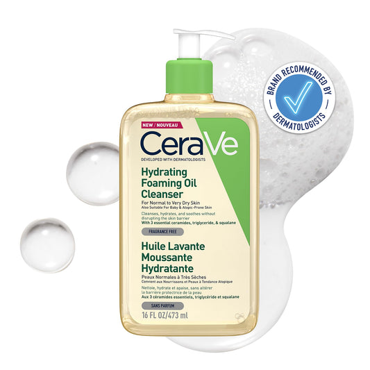 CeraVe Hydrating Foaming Oil Cleanser