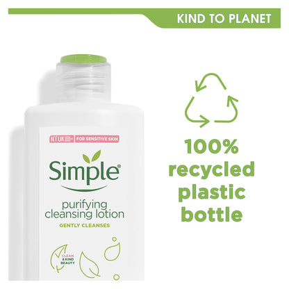 Simple Kind to Skin Purifying Cleansing Lotion Cleanser