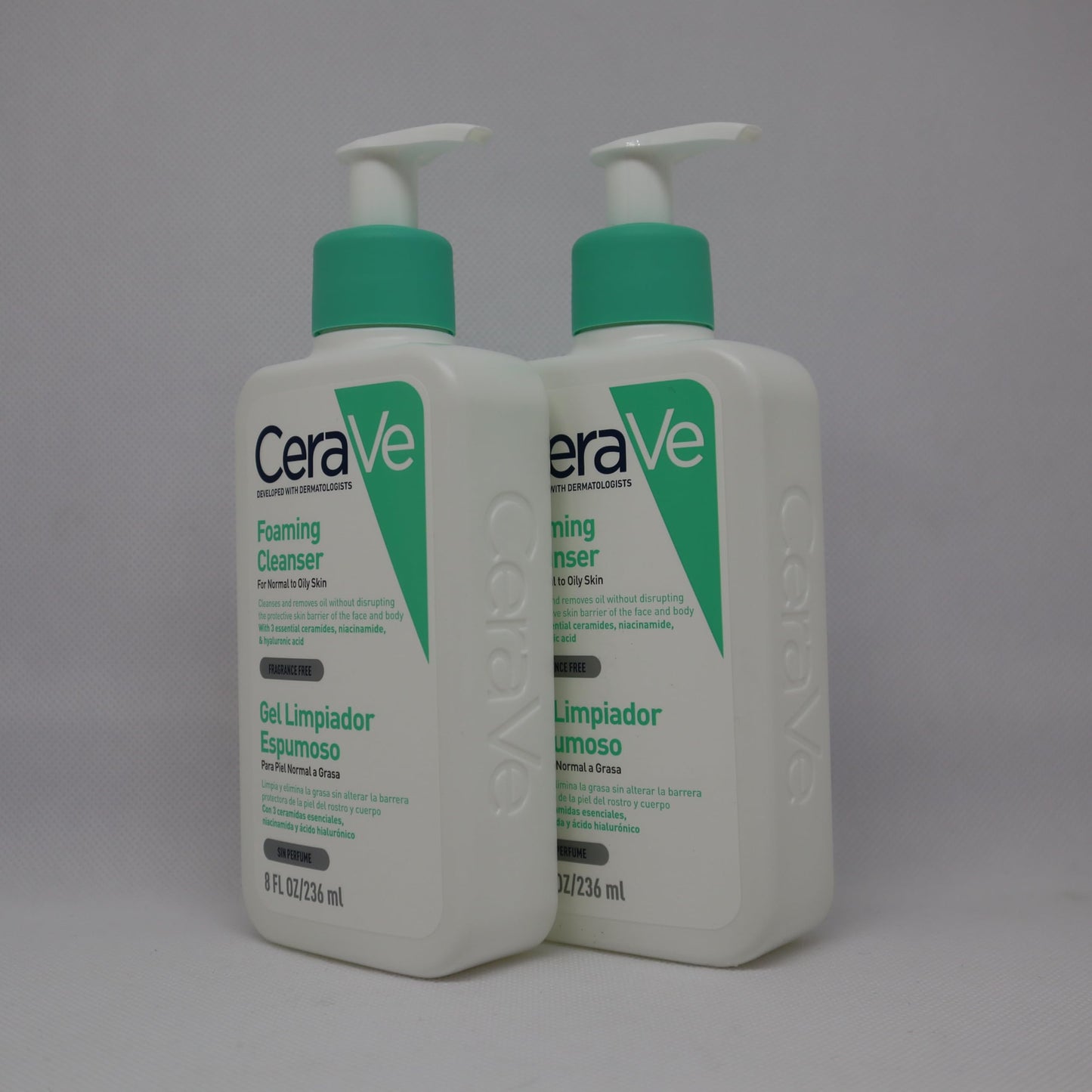 CeraVe Foaming Cleanser for Normal to Oily Skin with Niacinamide and 3 Essential Ceramides