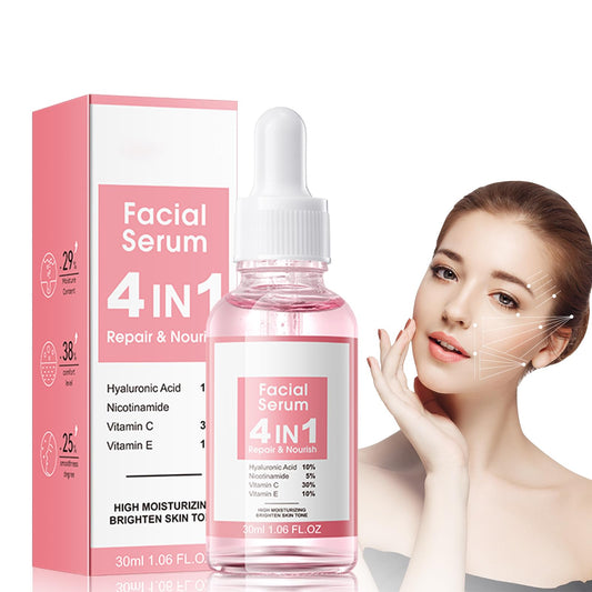 Hyaluronic Acid, Nicotinamide with Vitamin C & E Anti Aging Face Serum