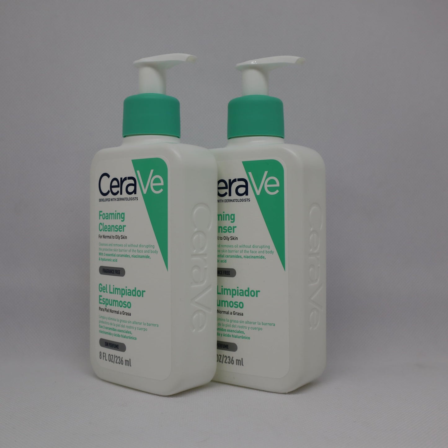 CeraVe Foaming Cleanser for Normal to Oily Skin with Niacinamide and 3 Essential Ceramides