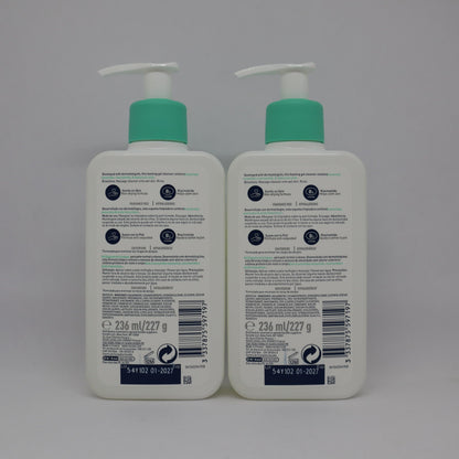 CeraVe Foaming Cleanser for Normal to Oily Skin with Niacinamide and 3 Essential Ceramides