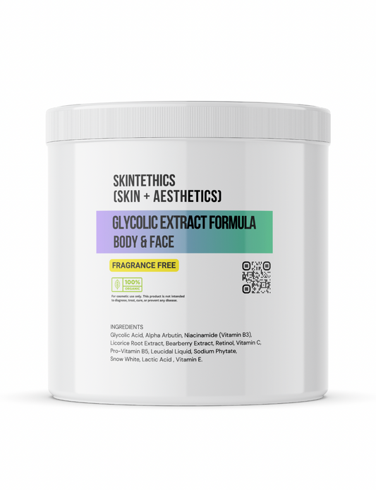 Glycolic Extract Formula Body & Face Cream – Fragrance-Free | Skintethics (Skin + Aesthetics)