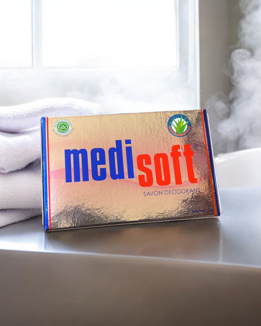 Medisoft Savon Deodorant Soap - Gentle Cleansing & Freshness (175g)