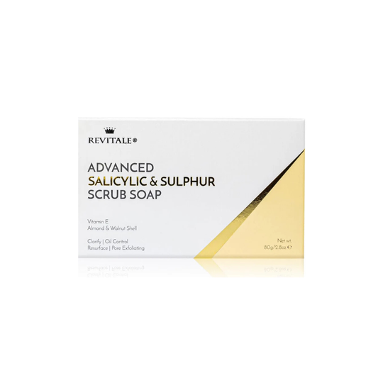 Revitale Advanced Salicylic Acid & Sulphur Scrub Soap